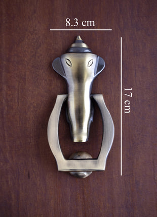 Lord Ganesha Decorative Antique Brass Door Knocker