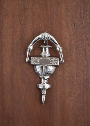 Decorative Silver Door Knocker