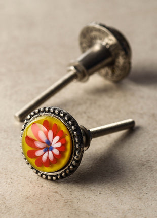 Multicolor Metal Knobs for Bathroom Kitchen and Drawer