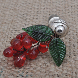 Red Pomegranate Seeds Knobs