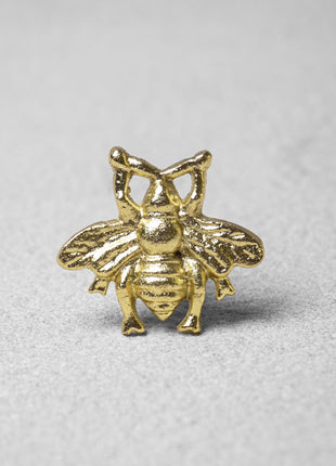 Brass  Bee Metallic Knob