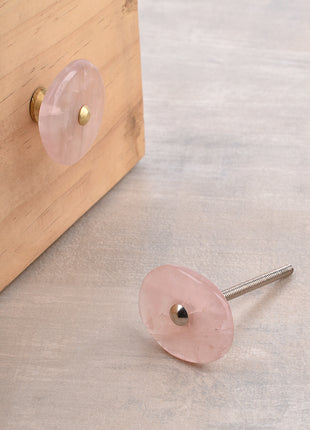 Agate Natural Gemstone Pink Shade Cabinet Furniture Knobs