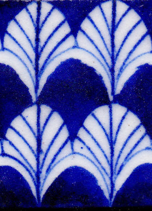 Handpainted Blue White Pattern Kitchen Blue Pottery Tile