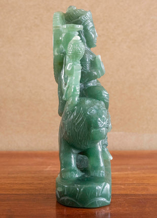 Durga Ji ( Green Aventurine) 5.50X4