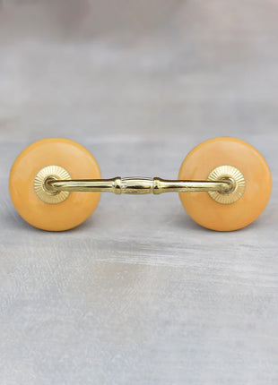 Mustard Colored Cabinet Door Pull