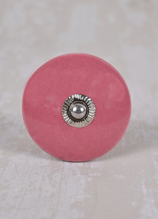 Thulian Pink Ceramic Kitchen Cabinet Knob