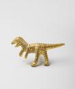 Dinosaur Shaped Cast Iron Metallic Knob