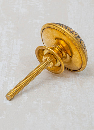 Brass Antique Round  Shape Cabinet Drawer Knob