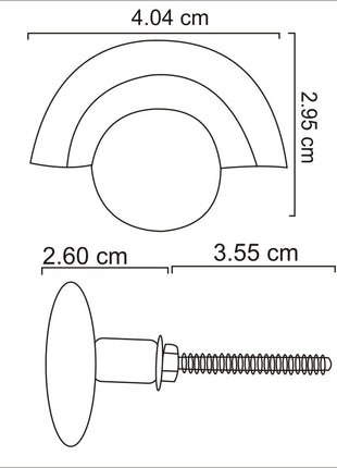 Black Nickel Knob