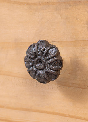 Flower Shape Unique Metallic Knob