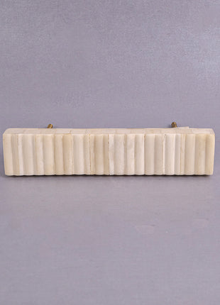 Natural Handmade Horn Bone Drawer Pull-White