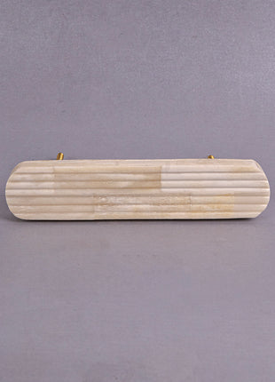 Natural Handmade Horn Bone Drawer Pull-White