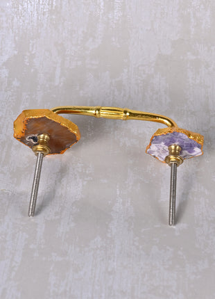 Assorted Color & Design Agate Kitchen Cabinet Pull