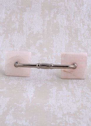 Agate Natural Gemstone Cabinet Furniture Pull - Pink