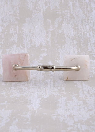 Agate Natural Gemstone Cabinet Furniture Pull - Pink