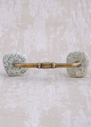 Agate Natural Gemstone Cabinet Furniture Pull - Multi