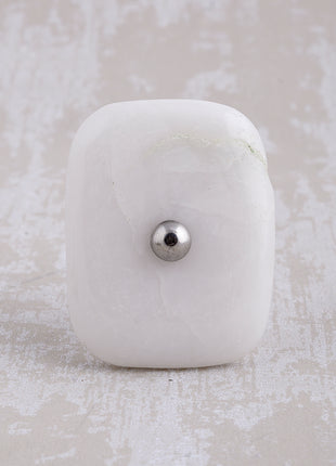 Agate Natural Gemstone Cabinet Furniture Knobs - White