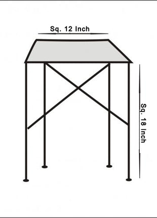 Iron Tables With Blue Pottery Panel Top, Table with Handmade Blue Pottery Tiles, Coffee Table, Kitchen Table, Ceramic Table with Iron Frame