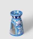 Turquoise, Blue and White Ceramic Pottery Oil Burner/Warmer