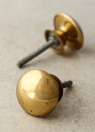 Brass plain  knob