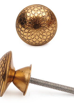 Brass knob-AAH-019-Small