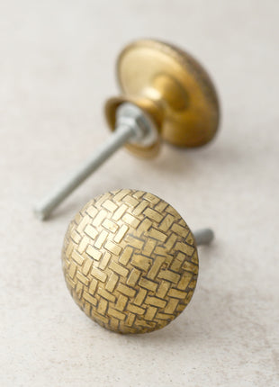 Antique Brass Kitchen Cabinet knob (Small)