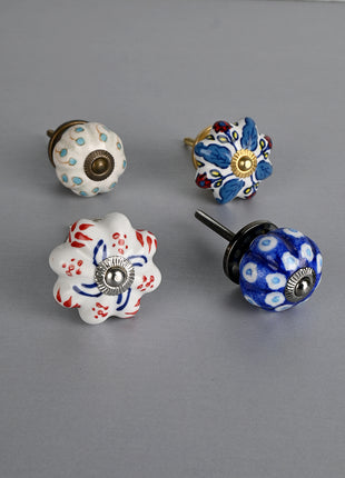 Assorted Color & Design Different Ceramic Knob