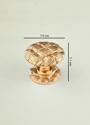 Decorative Brass Metal Cabinet Knob ( Medium )