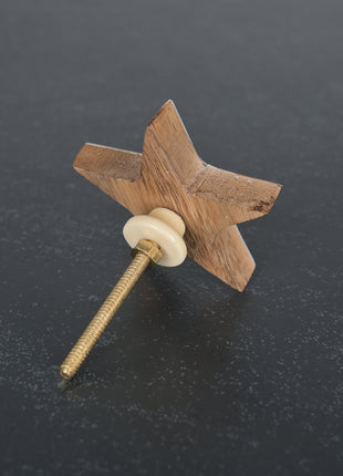 Unique Mother of Pearl Star Shape Cabinet Knob