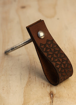 Brown Design Door Leather knob