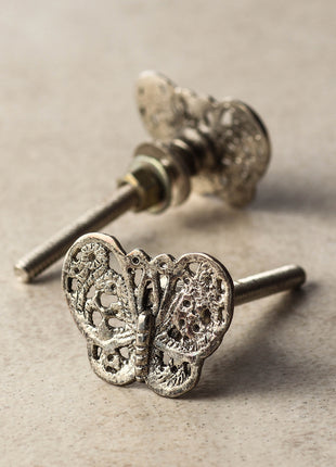 Antique Butterfly Design Metal knob