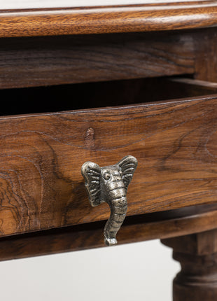 Elephant Shape Antique Brass Metallic Knob