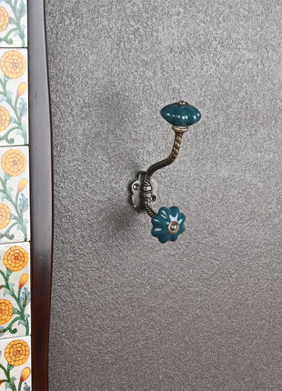 Amazing Ceramic Metal Wall Hook With Ceramic Knob