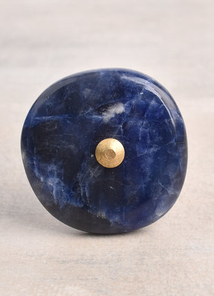 Agate Natural Gemstone Blue Shade Cabinet Furniture Knobs