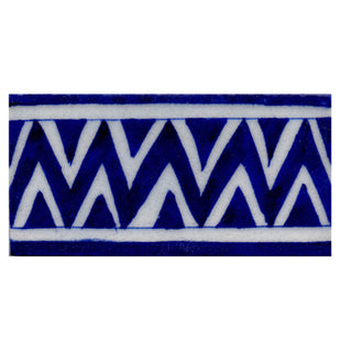 Blue and White design Tile 2x4