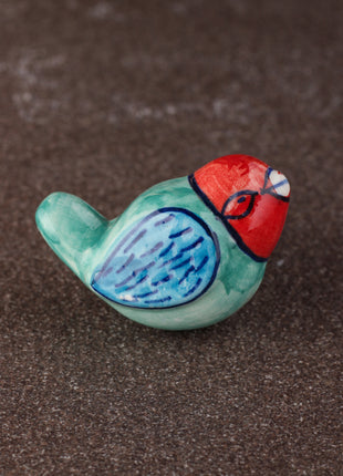 Childerns Cute Bird Ceramic Cabinet knob