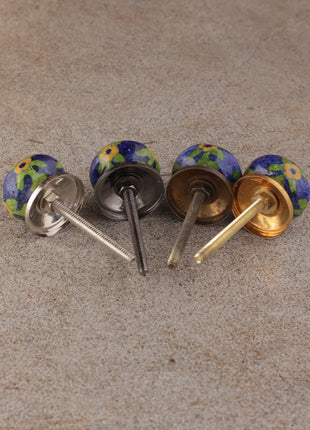 Multicolor Beaded Knobs for Bathroom Kitchen and Drawer