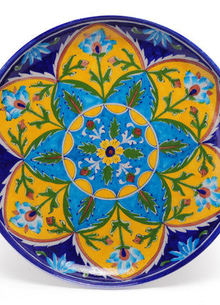 Blue,Turquoise and Yellow Color Plate 12