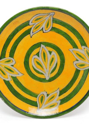 Yellow and Green Color design Plate 8