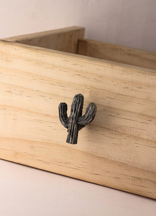 Designer Grey Cactus Shaped Kitchen Cabinet Knob