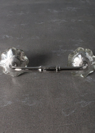 Well Designed Silver Metallic Kitchen Glass Cabinet Pull