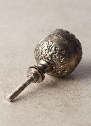 Silver Metal knob