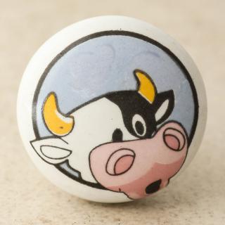 NKPS-020 Cow Ceramic knob